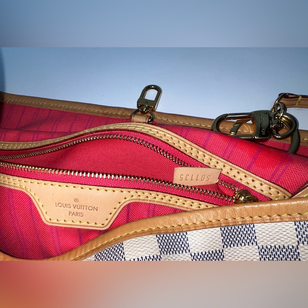LOUIS VUITTON Delightful MM Damier Azur - Picture 9 of 15